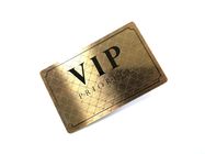 ทองแดงโบราณหรูหราแปรงเสร็จ VIP ลำดับความสำคัญเข้าถึงบัตรโลหะ
